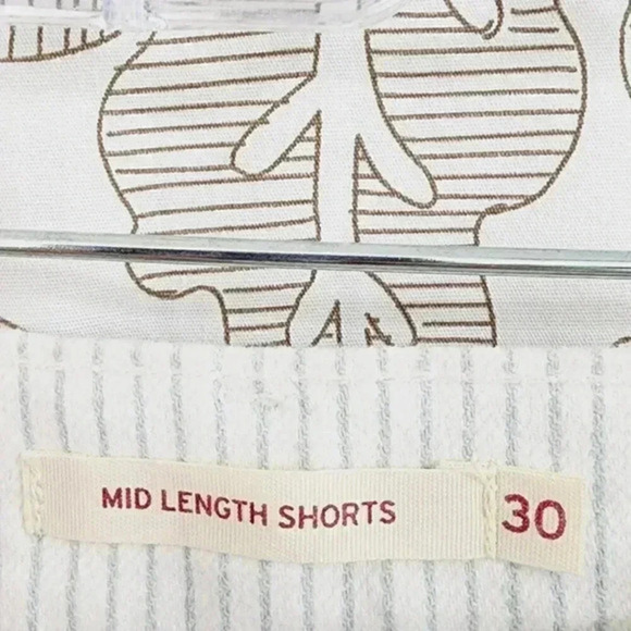 Levi's Mid Length Jean‎ Short Striped Women's  30 Stretched 9756 - Picture 4 of 6
